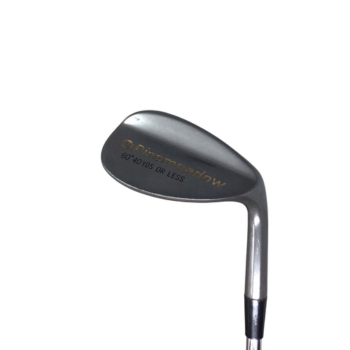 Vist Large View of Product Image Which is Used Pinemeadow THIRD WEDGE Golf Wedge Mens RH 60 Degree