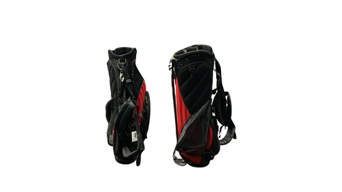 Vist Large View of Product Image Which is Used SURMONT BRANDED Mens Stand Bag Black And Red