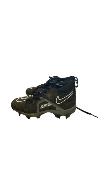 Vist Large View of Product Image Which is Used Nike ALPHA FASTFLEX BB/SB Cleats Black Junior 02.5