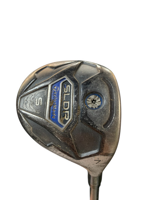 Vist Large View of Product Image Which is Used Taylormade SLDR 7W Mens Fairway Wood RH 7 Wood