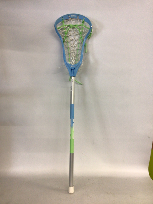 Vist Large View of Product Image Which is Used STX CRUX Jr Atk/Mid Complete Stick Royal Blue