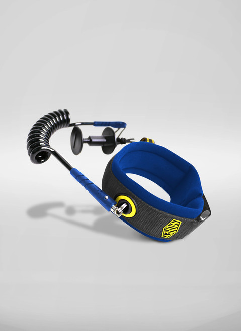 Vist Large View of Product Image Which is New Morey Bicep Coil Bodyboard Leash