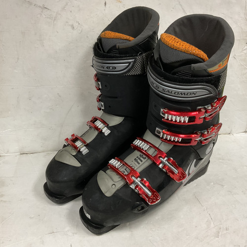 Vist Large View of Product Image Which is Used Salomon PERFORMA 7.0 Mens DH Ski Boot Black 305 MP - M12.5