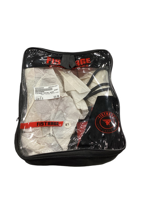 Vist Large View of Product Image Which is Used FISTRAGE BOXING SHOES Boxing Shoes Red Senior 8