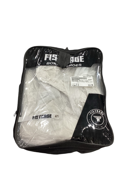 Vist Large View of Product Image Which is Used FISTRAGE BOXING SHOES Boxing Shoes White Senior 8