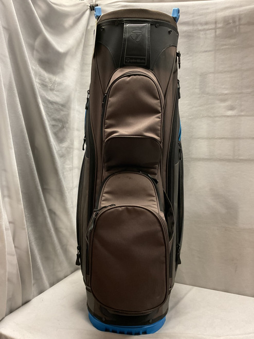 Vist Large View of Product Image Which is Used Taylormade 14 WAY CART BAG Mens Cart Bag Grey