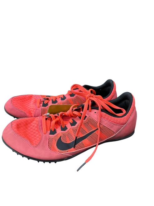 Vist Large View of Product Image Which is Used Nike RIVAL MD Track & Field Cleats Adult Red Senior 9