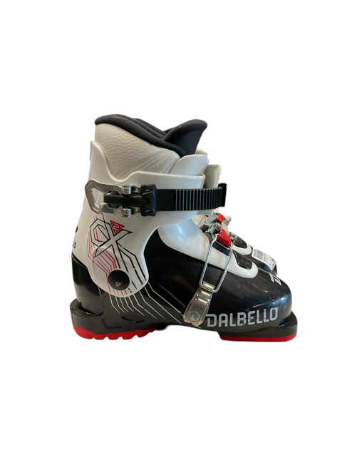 Vist Large View of Product Image Which is Used Dalbello CX 2 SZ 19.5 Boys DH Ski Boot White/Black/Red 195 MP - Y13