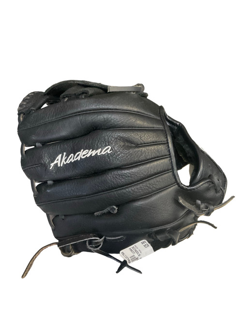 Vist Large View of Product Image Which is Used Akadema AZR95 BB/SB Glove RH Throw Black 11"