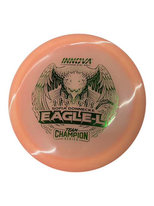 Vist Large View of Product Image Which is Used Innova TEAM CHAMP EAGLE L Disc Golf Driver None 175g