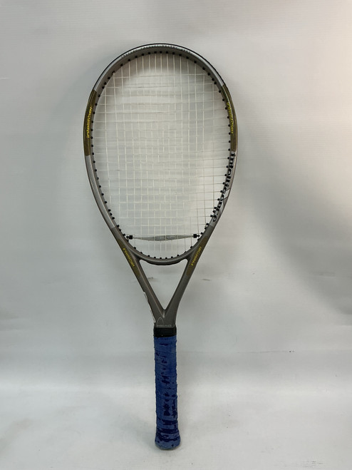 Vist Large View of Product Image Which is Used Head HEAD Adult Tennis Racquet Black 4 3/8"