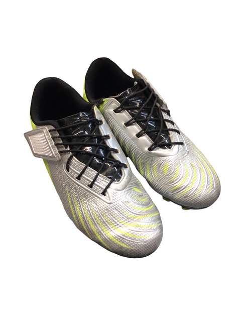 Vist Large View of Product Image Which is Used Soccer Cleats Grey Youth 13.0
