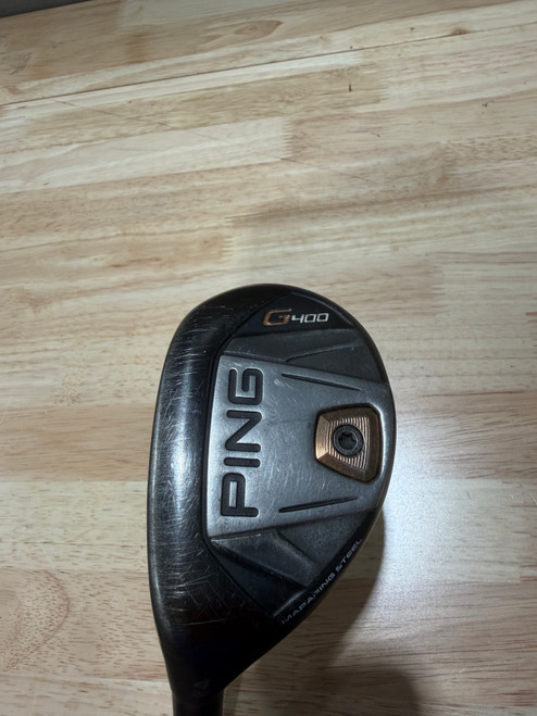 Vist Large View of Product Image Which is Used Ping G400 Mens Hybrid Club LH 4 Hybrid