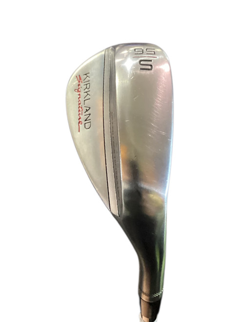 Vist Large View of Product Image Which is Used Kirkland Signature WEDGE Golf Wedge Mens RH 56 Degree