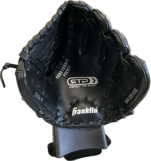 Vist Large View of Product Image Which is Used Franklin 22732 BB/SB Glove RH Throw Black 9"