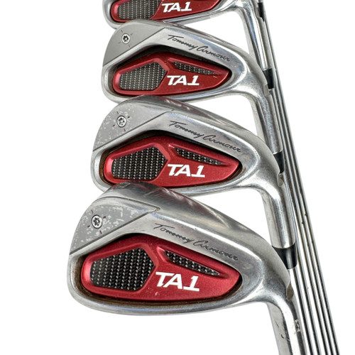 Vist Large View of Product Image Which is Used Tommy Armour TA1 Men's RH Iron Set 5I-PW Regular Flex Steel Shaft