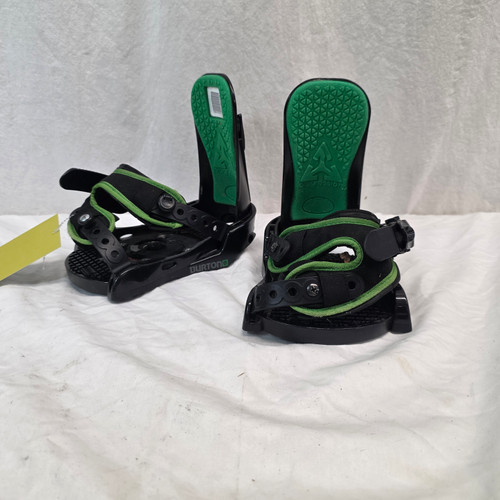 Vist Large View of Product Image Which is Used Burton PROGRESSION Boys Binding Only Black XS