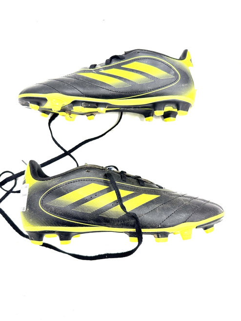 Vist Large View of Product Image Which is Used Adidas Soccer Cleats Black Junior 05