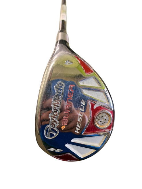 Vist Large View of Product Image Which is Used Taylormade BURNER RESCUE Mens Hybrid Club RH 4 Hybrid