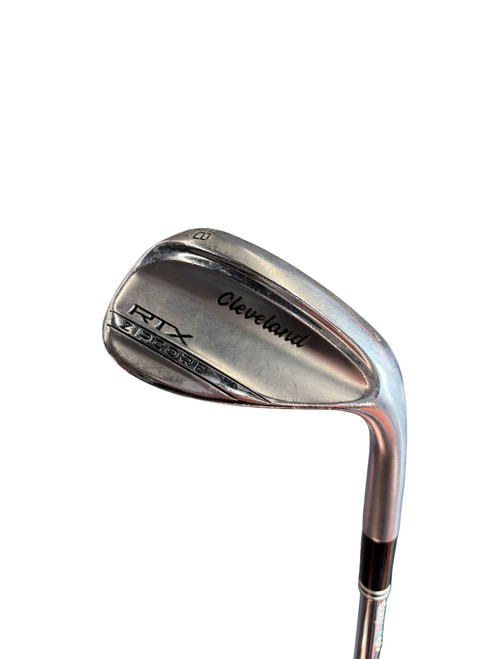 Vist Large View of Product Image Which is Used Cleveland RTX Zipcore Golf Wedge Mens RH 58 Degree
