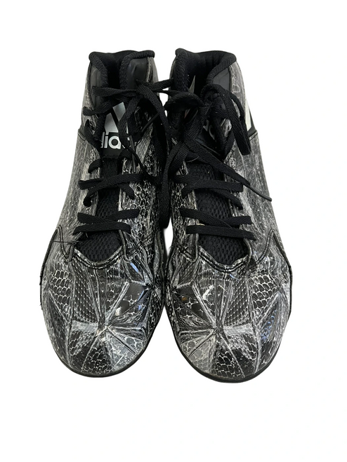 Vist Large View of Product Image Which is Used Adidas Freak MD Snake Jr 5.5 FB Cleats Black