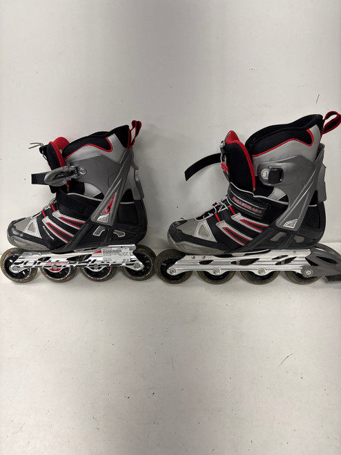 Vist Large View of Product Image Which is Used Rollerblade AERO AX Senior Rec Fitness Skates Grey Senior 8