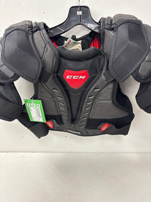 Vist Large View of Product Image Which is Used CCM RBZ 130 Senior Shoulder Pads SM