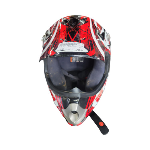 Vist Large View of Product Image Which is Used Bilt LUX RACE HELMET Adult Helmet Red SM