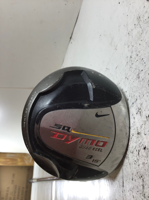Vist Large View of Product Image Which is Used Nike SQ DYMO QUAD KEEL Mens Fairway Wood RH 3 Wood
