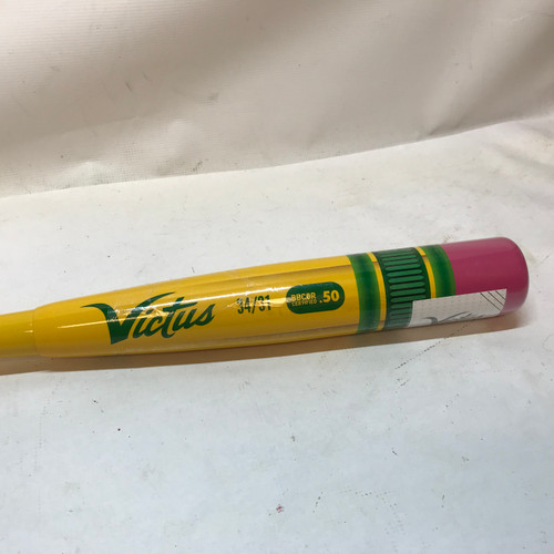 Vist Large View of Product Image Which is Used Victus PENCIL BAT BB/SB High School -3 Bat 34"