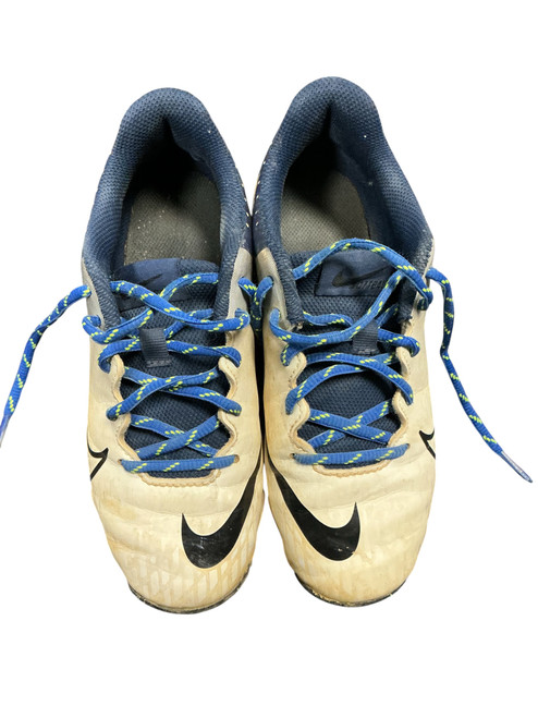 Vist Large View of Product Image Which is Used Nike DIAMOND BB/SB Cleats White Junior 02.5