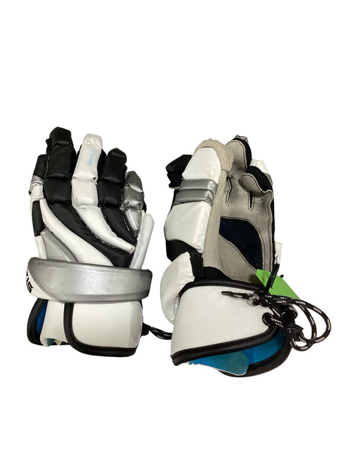 Vist Large View of Product Image Which is Used STX LACROSSE GLOVES Lacrosse Gloves Mens Black And White 13"