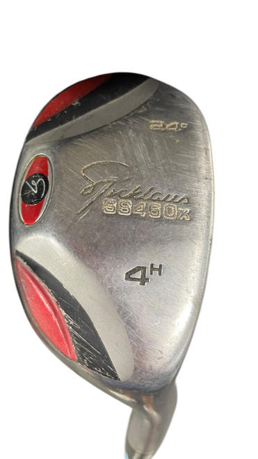 Vist Large View of Product Image Which is Used Nicklaus SS460X Mens Hybrid Club RH 4 Hybrid