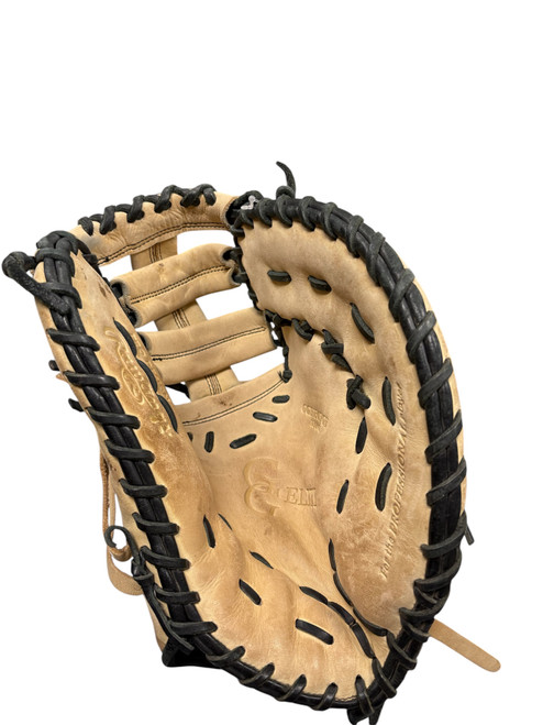 Vist Large View of Product Image Which is Used Rawlings GG ELITE BB/SB First Base RH Throw Tan 13"