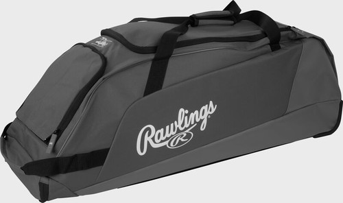 Vist Large View of Product Image Which is New Rawlings WORKHORSE BAG BB/SB Player Wheeled Bag Grey