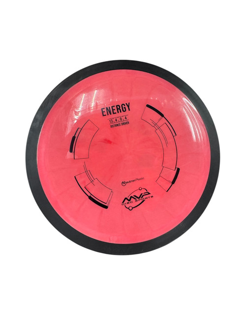 Vist Large View of Product Image Which is Used MVP ENERGY Disc Golf Driver Pink
