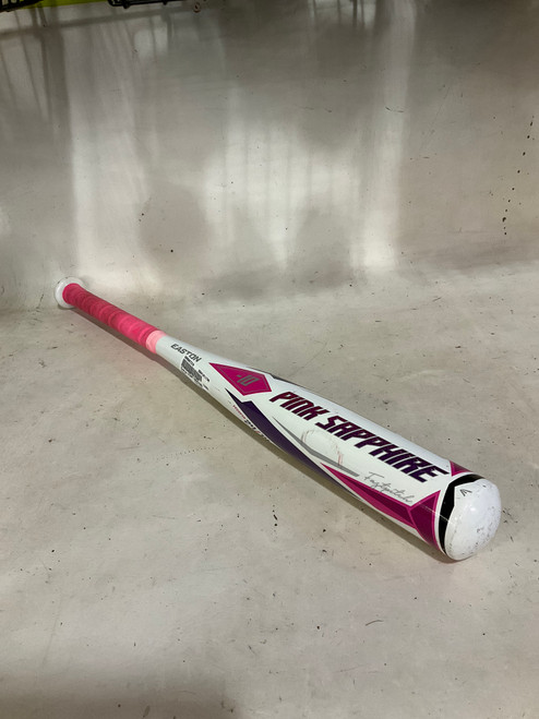 Vist Large View of Product Image Which is Used Easton PINK SAPPHIRE BB/SB Fastpitch Bat 24"