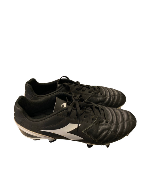 Vist Large View of Product Image Which is Used Adidas Soccer Cleats Black Senior 9.5