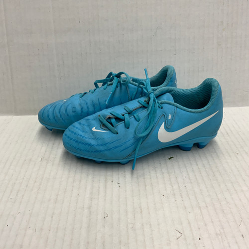 Vist Large View of Product Image Which is Used Nike Soccer Cleats Royal Blue Junior 02.5