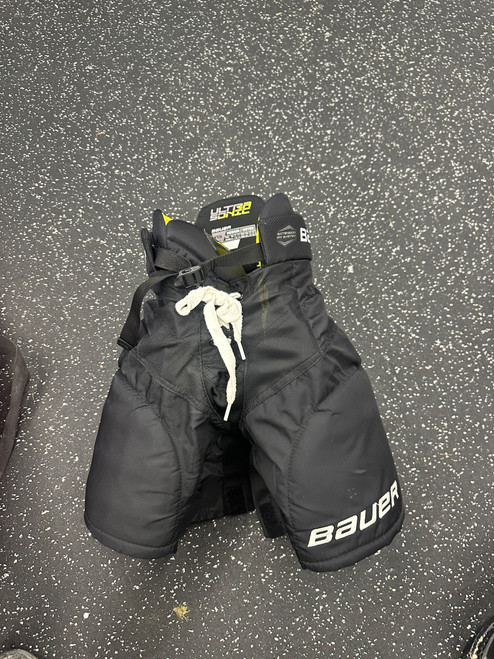 Vist Large View of Product Image Which is Used Bauer SUPREME ULTRA SONIC Youth Pant Black MD