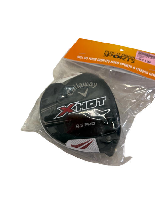 Vist Large View of Product Image Which is Used Callaway X HOT PRO Mens Golf Driver RH 9.5 Degree - HEAD ONLY