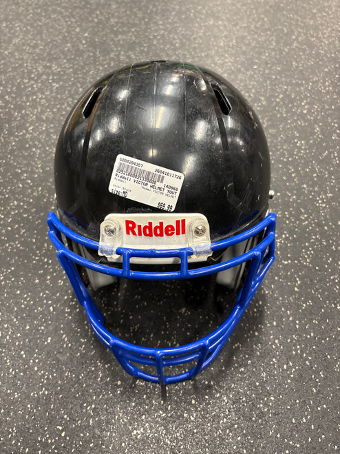 Vist Large View of Product Image Which is Used Riddell VICTOR HELMET FB Helmet Black MD
