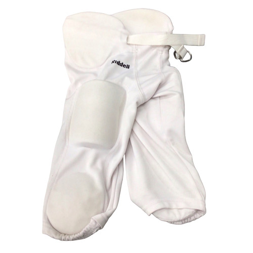 Vist Large View of Product Image Which is Used Riddell Youth FB Integrated Pants White SM