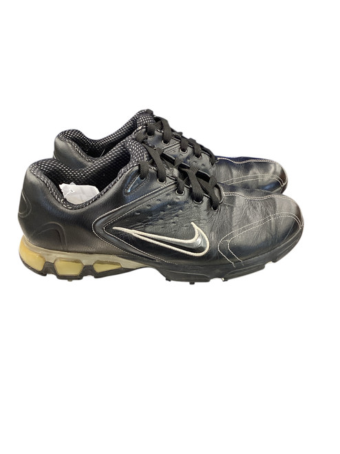 Vist Large View of Product Image Which is Used Nike Mens Golf Shoes Black Senior 10.5