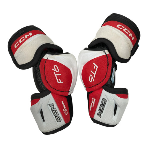 Vist Large View of Product Image Which is Used CCM FT6 Junior Elbow Pads MD