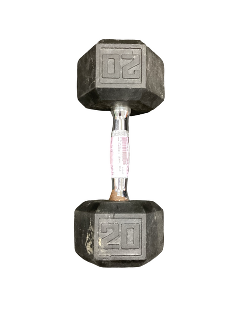 Vist Large View of Product Image Which is Used Hex Dumbbell (Each) 20 lb