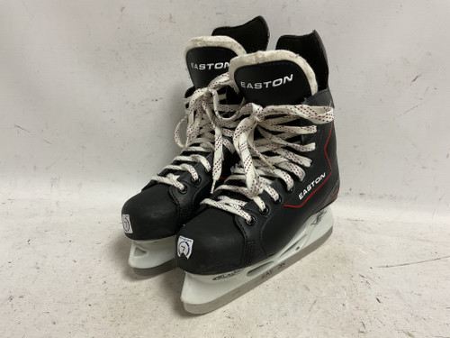 Vist Large View of Product Image Which is Used Easton SYNERGY EQ10 Senior Hockey Skate White/Black/Red Senior 6