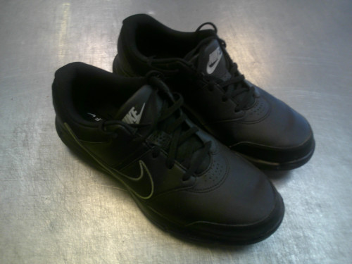 Vist Large View of Product Image Which is Used Nike Mens Golf Shoes Black Senior 8.5