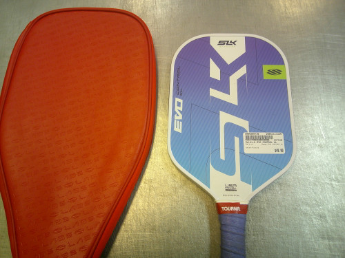Vist Large View of Product Image Which is Used Selkirk EVO CONTROL XL Pickleball Racquet Purple