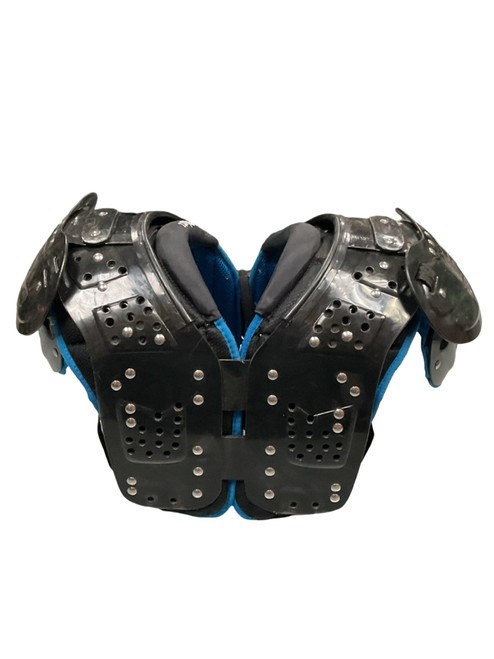 Vist Large View of Product Image Which is Used Schutt 802457 FB Shoulder Pads Black LG